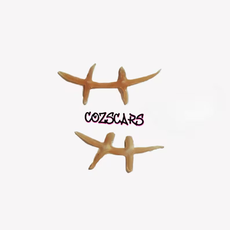Luffy Cosplay Scars Kit - One Piece Character Scar Set