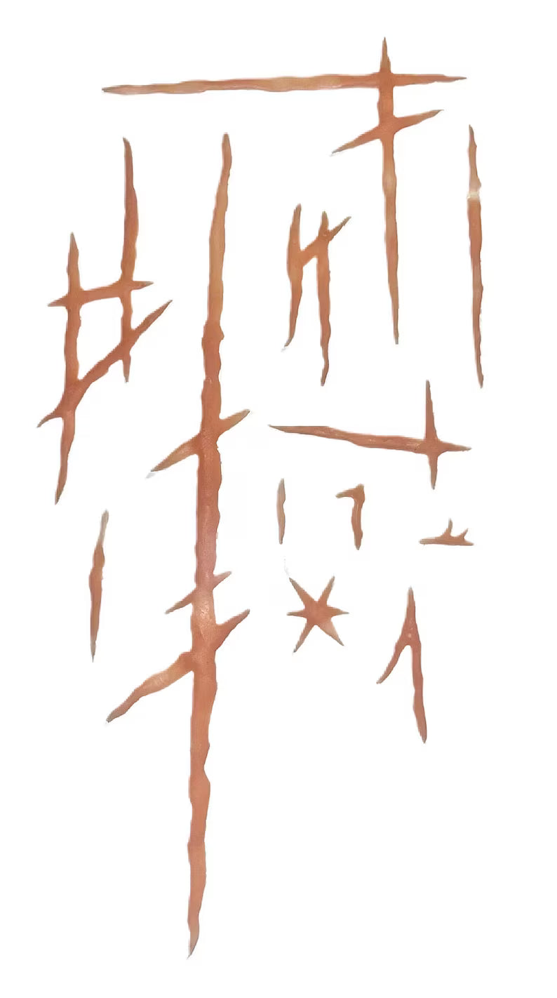 Large random cosplay body slash scars for adding to your best cosplay experience. Easy to apply. Raised 3D, healed battle wounds!